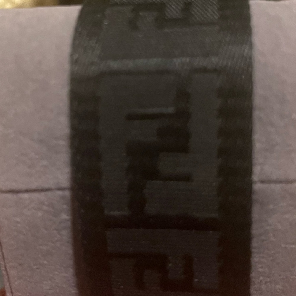 Fendi Ff Monogram Zucca Crystal Zip Code Watch - image 4